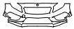Bumper Kit pattern for the 2015 Mercedes Benz GLA SUV