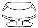 Trunk Lid Kit pattern for the 2015 Mercedes Benz GLA SUV