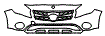Grille and Bumper Kit pattern for the 2018 Mercedes Benz GLA SUV