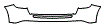 Rear Bumper Kit pattern for the 2015 Mercedes Benz GLA SUV