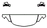 Hood, Fender and Mirror Kit pattern for the 2016 Mercedes Benz AMG GT