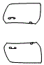 Door Kit pattern for the 2021 Mercedes Benz AMG GT