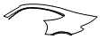 Rear Fender Kit pattern for the 2021 Mercedes Benz AMG GT