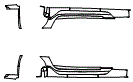 Rocker Panel Kit pattern for the 2021 Mercedes Benz AMG GT