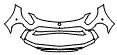Bumper Kit pattern for the 2017 Mercedes Benz AMG GT
