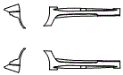 Rocker Panel Kit pattern for the 2017 Mercedes Benz AMG GT