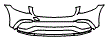 Bumper Kit pattern for the 2018 Mercedes Benz GLC Coupe