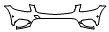 Bumper Kit pattern for the 2016 Mercedes Benz GLC SUV