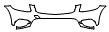 Bumper Kit pattern for the 2016 Mercedes Benz GLC SUV