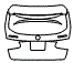 Trunk Lid Kit pattern for the 2018 Mercedes Benz GLC SUV