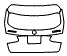 Trunk Lid Kit pattern for the 2018 Mercedes Benz GLC SUV