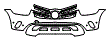 Bumper Kit pattern for the 2020 Mercedes Benz GLC Coupe