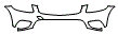 Bumper Kit pattern for the 2016 Mercedes Benz GLC SUV