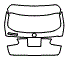 Trunk Lid Kit pattern for the 2017 Mercedes Benz GLC SUV