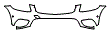 Bumper Kit pattern for the 2016 Mercedes Benz GLC SUV