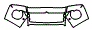 Grille Kit pattern for the 2021 Mercedes Benz G-Class SUV