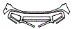 Bumper Kit pattern for the 2021 Mercedes Benz G-Class SUV