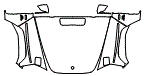 Full Hood, Fender and Mirror Kit pattern for the 2021 Mercedes Benz G-Class SUV