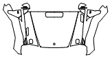 Full Hood, Fender and Mirror Kit pattern for the 2017 Mercedes Benz G-Class SUV