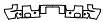 Rear Bumper Kit pattern for the 2017 Mercedes Benz G-Class SUV