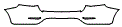 Rear Bumper Kit pattern for the 2018 Mercedes Benz GLC Coupe