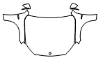 Full Hood, Fender and Mirror Kit pattern for the 2018 Mercedes Benz GLC Coupe