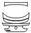 Trunk Lid Kit pattern for the 2018 Mercedes Benz GLC Coupe