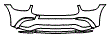 Bumper Kit pattern for the 2020 Mercedes Benz GLC Coupe