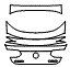 Trunk Lid Kit pattern for the 2020 Mercedes Benz GLC Coupe