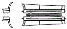 Rocker Panel Kit pattern for the 2022 Mercedes Benz A-Class Sedan