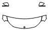 Hood, Fender and Mirror Kit pattern for the 2026 Mercedes Benz GLB SUV
