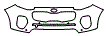 Bumper Kit pattern for the 2019 Kia Sportage