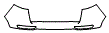 Rear Bumper Kit pattern for the 2019 Kia Sportage