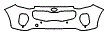 Bumper Kit pattern for the 2019 Kia Sportage