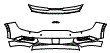 Bumper Kit pattern for the 2023 Kia Sportage