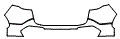 Rear Bumper Kit pattern for the 2023 Kia Sportage