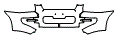 Bumper Kit pattern for the 2005 Kia Sportage