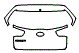 Trunk Lid Kit pattern for the 2014 Kia Sportage