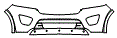 Bumper Kit pattern for the 2017 Kia Sorento