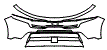 Bumper Kit pattern for the 2022 Kia Sorento