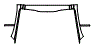 Roof and A-Pillar Kit pattern for the 2023 Kia Sorento Hybrid