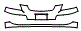 Bumper Kit pattern for the 2006 Kia Rio 5