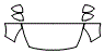 Hood, Fender and Mirror Kit pattern for the 2017 Kia Rio 5-Door