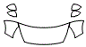 Hood, Fender and Mirror Kit pattern for the 2017 Kia Rio 5-Door