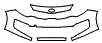Grille and Bumper Kit pattern for the 2016 Kia Rio