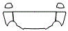 Hood, Fender and Mirror Kit pattern for the 2008 Kia Amanti