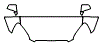 Hood, Fender and Mirror Kit pattern for the 2013 Kia Rondo