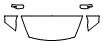 Hood, Fender and Mirror Kit pattern for the 2014 Kia Rondo (Canada Only)