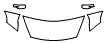 Hood, Fender and Mirror Kit pattern for the 2014 Kia Rondo (Canada Only)