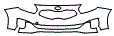 Bumper Kit pattern for the 2014 Kia Rondo (Canada Only)